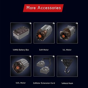 MOULD KING 17065 Juguetes de Coche Técnicos, Camión Grúa RC Motorizado GMK, Bloques de Construcción, Modelo de Ensamblaje, 4566 Piezas, Ladrillos, Regalo de Navidad para Niños - Product Image 5