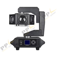6 pièces 40W RGBW LED tête mobile lumières de scène simple volant magnétique Disco lumière pour DJ bal Bar fête danse Club éclairage stroboscopique
