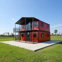 Maison mobile TOPPRE, 2 chambres, portable, pliable, extensible, conteneur habitable, Australie, 20 pieds, 30 pieds, maison conteneur extensible