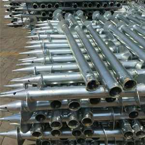 Muchos tamaños Anclaje de tierra de alta calidad Tornillo de tierra Sistemas de cimentación de pila Acero galvanizado Tornillo de pila de tierra Anclaje de tornillo de tierra - Product Image 3