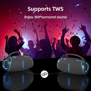 Sistema de Altavoces Portátil Logo 621 RGB de Tamaño Mediano, Subwoofer con Supergraves, Inalámbrico, para Cine en Casa, Fiestas, DJ, Discoteca, con Batería - Product Image 6