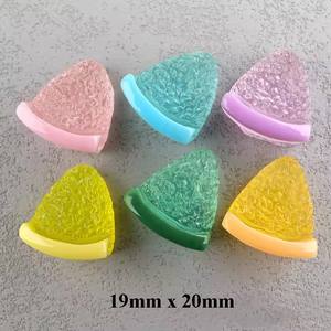 Venta caliente lindo caramelo de sandía artificial goma de mascar Flatback cabujones de resina para uso del teléfono o como recuerdos con temática de alimentos - Product Image 3