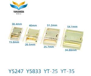 Hebilla de Liberación lateral de Metal de alta calidad a la moda, hebilla de cinturón Reversible de aleación personalizada al por mayor para hombre - Product Image 3