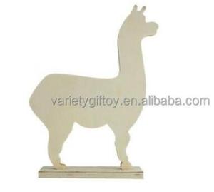 Decoración artesanal <span class=keywords><strong>de</strong></span> llama <span class=keywords><strong>de</strong></span> pie <span class=keywords><strong>de</strong></span> <span class=keywords><strong>madera</strong></span> para el hogar - Product Image 6