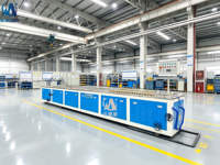 Ligne d'extrusion de profilés plastiques à double vis conique SJZ80/156, machine de production d'extrusion de profilés PVC pour fenêtres et portes