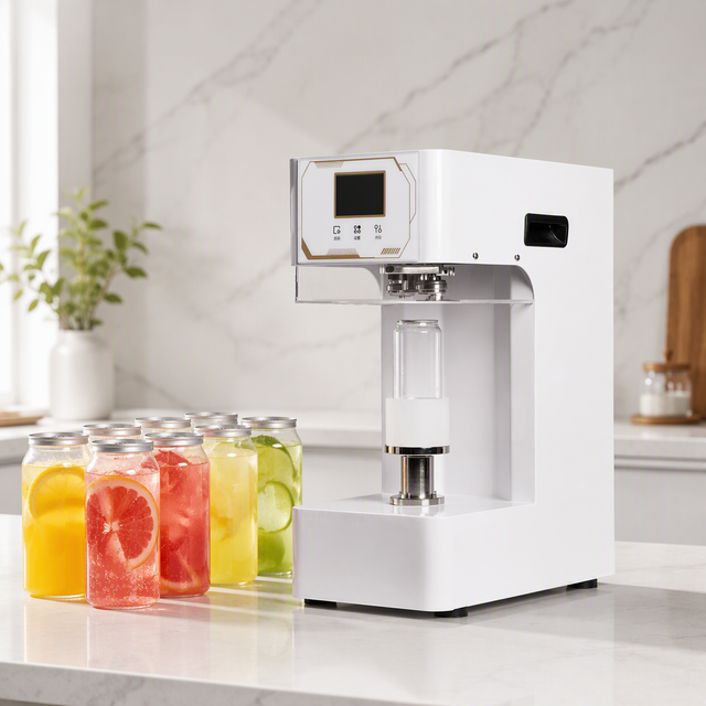 Automatic Electric Can Sealer for PET & Aluminum Cans and Bottles Coffee Milk Tea Beverage Beer Cola Soda