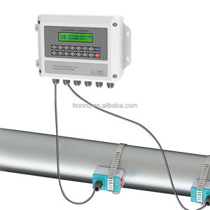 Débitmètre à ultrasons à pince, installation non invasive, multicanal, 4 lignes, <span class=keywords><strong>mesure</strong></span> du débit de liquides (eau, huile, produits chimiques), en acier inoxydable - Product Image 3