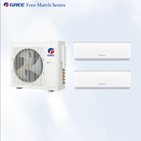 Climatiseur multi-split Gree 24000 Btu à 48000 Btu, unité intérieure cassette à conduit, R32, climatisation centrale intelligente
