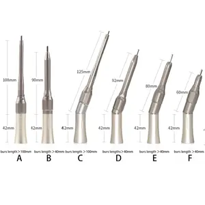 Dental Oral low speed handpiece 20 Degree Surgery Surgical Straight Handpiece