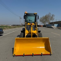 Nouvelle Chargeuse sur Pneus Articulée 2026 de 1,5 Tonne (Capacité 1500 kg) avec Commande par Joystick et Pompe Moteur pour Jardin, Ferme et Construction