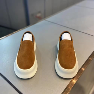Zapatos de Plataforma Marrones para Hombre, Mocasines Casuales de Moda, Zapatos Cómodos para Caminar a Diario y Usar en la Oficina - Product Image 5