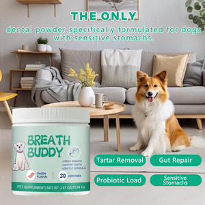ผงทำความสะอาดฟันสุนัข Tk Amazon Hot Pet Breath <span class=keywords><strong>Buddy</strong></span> - Product Image 3