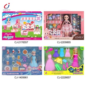 Ensemble de jeu de boutique de desserts pour enfants, poupées de 5 pouces, <span class=keywords><strong>maison</strong></span> de jeu, ensemble de poupées, faire semblant de jouer, jouets, comptoir de caisse, <span class=keywords><strong>maison</strong></span> de jeu, jouet de magasinage - Product Image 6