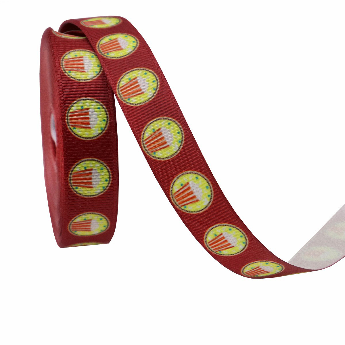 Cupcake-Rojo-1,6 cm*10 yardas