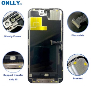 Écran LCD pour téléphone portable 14 13 12 Pro Max, technologie OLED souple, écran tactile et numériseur, assemblage d'écran LCD, écran tactile - Product Image 2