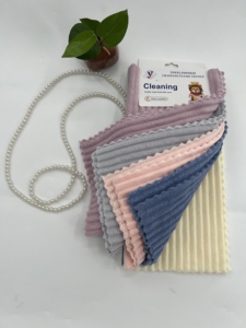 Toallas Faciales de Microfibra de Alta Calidad para Cocina y Baño, de Secado Rápido, de Bambú y Terciopelo Coral, Personalizables en Tamaño y Color, Venta al por Mayor para el Hogar - Product Image 3