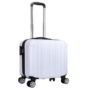 Logotipo personalizado Venta caliente 18 pulgadas Carry-on Case ABS y PC Laptop Hard Shell Bolsas de equipaje Equipaje de cabina - Product Image 1