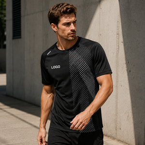 Fabricante de Camisetas con Logotipo Personalizado, Camiseta Deportiva de Alto Rendimiento que Absorbe la Humedad, Proveedor de Ropa Deportiva de Marca Privada OEM ODM - Product Image 2