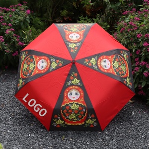 Parapluie pliant portable OEM à ouverture et fermeture automatiques, avec armature en fer, protection UV et anti-pluie, poignée en plastique, adapté aux femmes, toutes saisons - Product Image 1