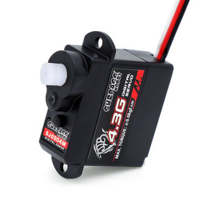 4.3g tốc độ kỹ thuật số <span class=keywords><strong>servo</strong></span> thành phần sj0004m vượt qua sở thích RC servos với 6mm Trục kim loại bánh răng nhựa cho RC đồ chơi và sở thích - Product Image 4
