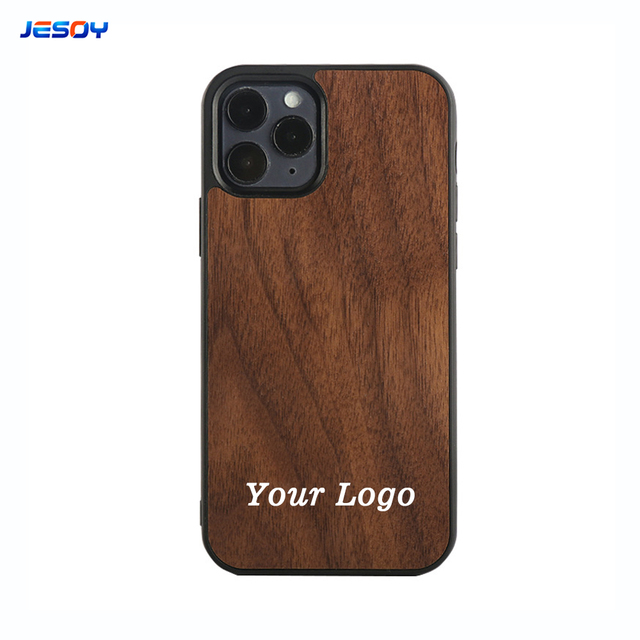 Tpu Pc Engravable Bulk Black Wood Cover Series Wooden Phone Cases for Samsung for Iphone 8 Xr 12 11 13 Pro Max