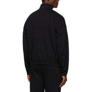 Felpe con Cappuccio Personalizzabili OEM per <span class=keywords><strong>Uomo</strong></span>, in Poliestere e Cotone, Pullover con Zip 1/4 <span class=keywords><strong>Verde</strong></span>, <span class=keywords><strong>Felpa</strong></span> con Zip a Quarto Senza Logo - Product Image 5