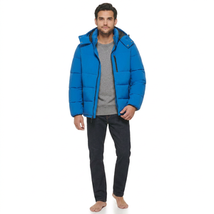 High Quality Winter <b>Long</b> Sleeve Puffer <b>Men</b> <b>Jacket</b> With Customized logo Printed Wholesale Puffer <b>Jacket</b> - Product Image 1