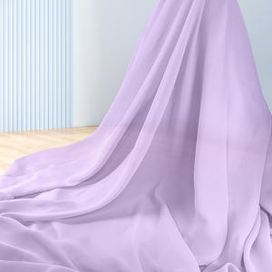 ผ้าชีฟอง<span class=keywords><strong>บาง</strong></span>ธรรมดา<span class=keywords><strong>บาง</strong></span>100% ตัวสำหรับผู้หญิงใส่ศีรษะอุปกรณ์เสริมผ้าม่านซับในสำหรับงานแต่งงาน - Product Image 3