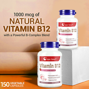Cápsulas de Vitamina B12 en Oferta, Extractos Vegetales que Apoyan la Función Cognitiva Saludable y la Salud Nerviosa, para Adultos - Product Image 2