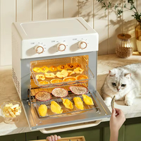 Four à air fryer multifonctionnel pour la maison, 18 L, 1500 W, pour la cuisson, le rôtissage et la friture