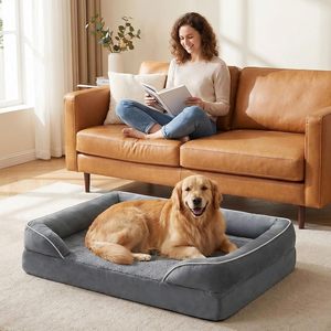 Luxury Rectangular Eco-friendly All-season Orthopedic Washable Sleep Aid Soft Non slip Household Cat <b>Dog</b> Pet <b>Sofa</b> <b>Bed</b> - Product Image 2