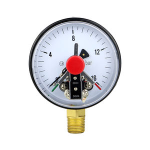 Mairuikesi Fabriek Directe Verkoop Verstelbare Precisie Manometer 30va 50va 4 "Hydaurlic Elektrische Contact Drukmeters - Product Image 1