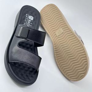2024 nuove scarpe da donna Casual a pantofola piatte con giunzione con Design Plus taglie 37-41 sandali traspiranti per il round invernale - Product Image 3