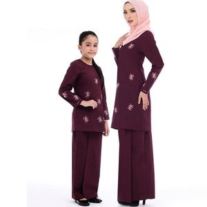 Latest Designs <strong>Turkey</strong> <strong>Clothes</strong> Print Open Abaya With Gril - Product Image 1