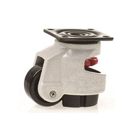 Footmaster GD-60F Universel 50mm Roulettes Plaque De Montage Meubles Machines Transport 250kg Capacité De Charge Roulette Réglable