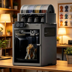Dual Nozzle High Speed <b>3D</b> <b>Printer</b> 500mm/s 65c Active Heated Chamber Enclosed <b>3D</b> <b>Printer</b> for AMS Multi Color - Product Image 2