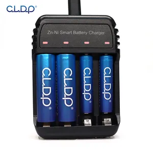 1.5 Volt 2500 1500 800 MWh Nickel-Zinc Rechargeable Battery AA Rechargeable Batteries And Charger With Factory Price