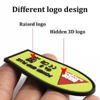 Étiquette en PVC d'étiquette de logo de marque personnalisée à faible quantité minimale de commande pour l'étiquette de Silicone souple en caoutchouc de transfert de chaleur de vêtements