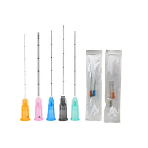 Gratis menyesuaikan jarum kanula Hypodermic ujung tumpul jarum suntik kanula untuk pengisi Dermal - Product Image 4