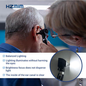 Plastique en acier inoxydable Mini <span class=keywords><strong>Otoscope</strong></span> portable de haute qualité avec logo personnalisé Source d'alimentation manuelle chirurgicale - Product Image 6