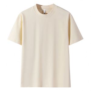 T-shirt uni en coton biologique 280G de haute qualité pour homme, idéal pour la personnalisation artistique – Vente en gros - Product Image 1
