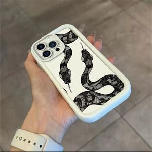 Casing pelindung ponsel TPU anti guncangan, casing penutup ponsel TPU motif tangga Double <span class=keywords><strong>Python</strong></span>, casing pelindung ponsel untuk Iphone 7 8 X Xr Xs 11 <span class=keywords><strong>12</strong></span> 13 14 15 16 17 Pro Max - Product Image 6