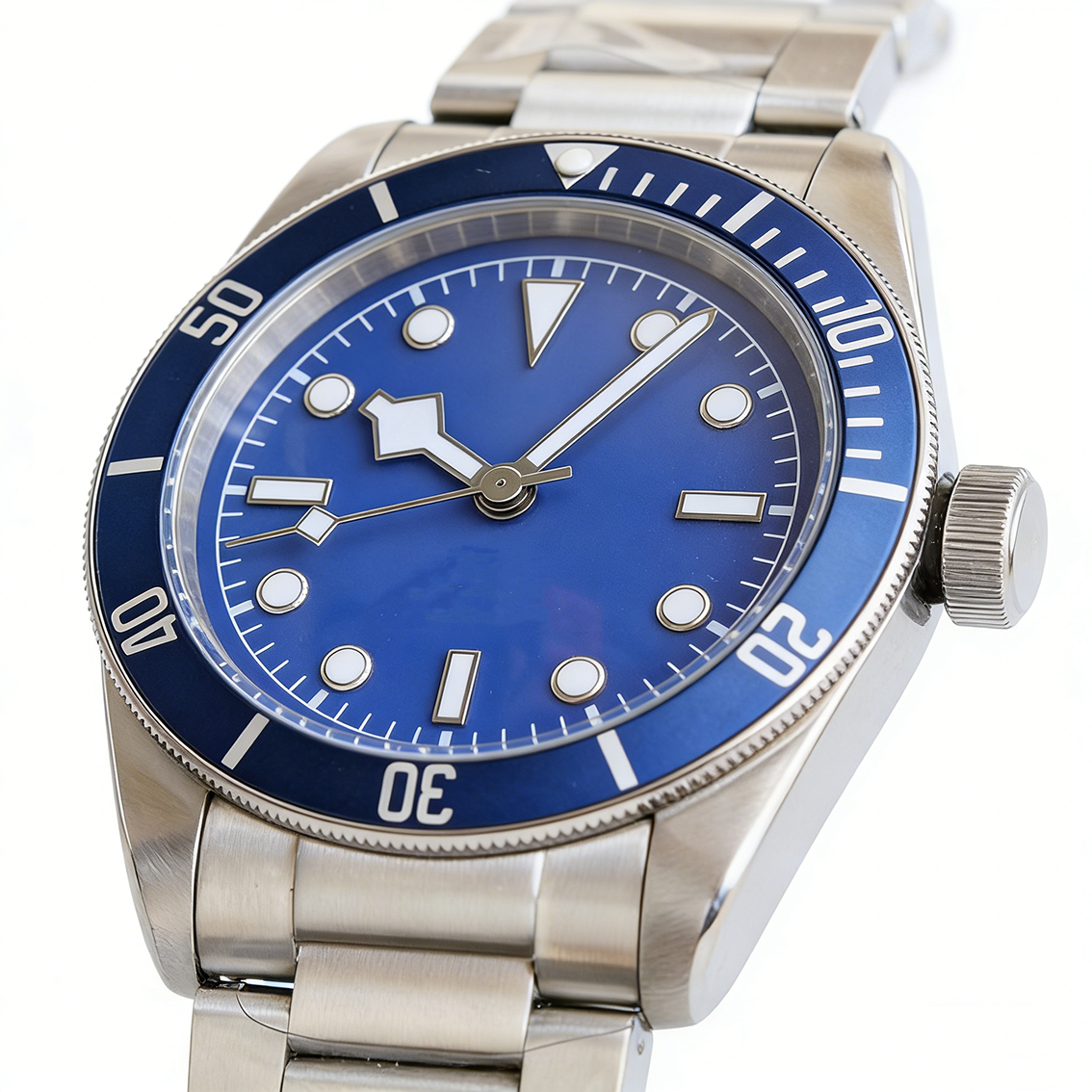 ขาว/น้ำเงิน