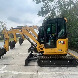 รถขุดไฮดรอลิกขนาดเล็ก Caterpillar CAT 303 CR (รุ่นห้องโดยสาร) ชั่วโมงการทำงานต่ำ - Product Image 2