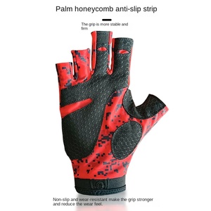 Gants de pêche demi-doigts <span class=keywords><strong>Rapala</strong></span> <span class=keywords><strong>Le</strong></span> Bole Fashion Outdoor Riding Lure, respirants, anti-UV, élastiques et antidérapants - Product Image 3