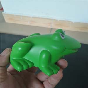 PU Frog Shaped Stress Relievers Cute Customized Logo Pu Antistress <b>Ball</b> Promotional Pu Foam Frog Shaped Stress <b>Ball</b> - Product Image 5