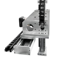 Table de travail à guidage linéaire XY de précision, table coulissante à servomoteur haute charge, entraînement par crémaillère, composants CNC, machine à scier