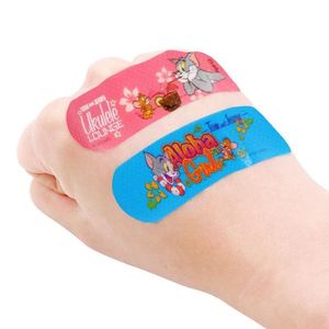 Paquete de 5, paquete de 20, cuidado para la abrasión de la piel, antirozaduras, transpirables, vendas adhesivas desechables de estilo caricatura para uso médico. - Product Image 1