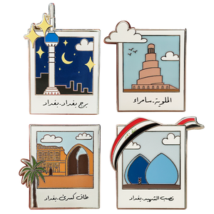 Biểu tượng tùy chỉnh huy hiệu chân vòng nhà sản xuất nhà máy tùy chỉnh kim loại chân long lanh tùy chỉnh cứng men chân - Product Image 6