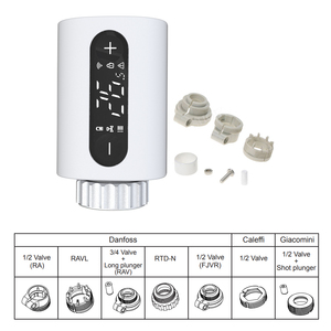 Tête de vanne thermostatique de radiateur à tête thermostatique électronique intelligente adaptée à la chaudière à <span class=keywords><strong>gaz</strong></span> - Product Image 2